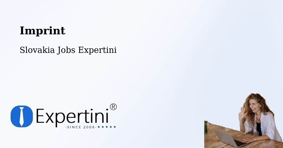 Imprint – Vrbové - Slovakia Jobs Expertini